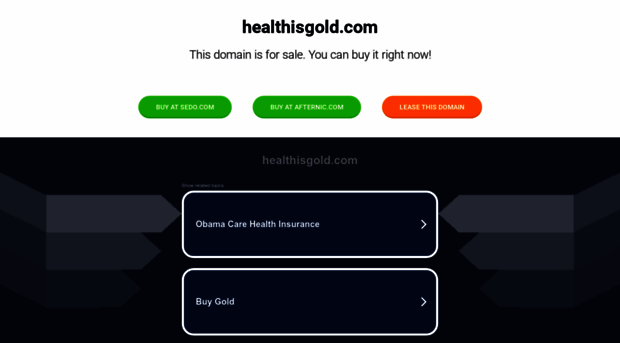 healthisgold.com