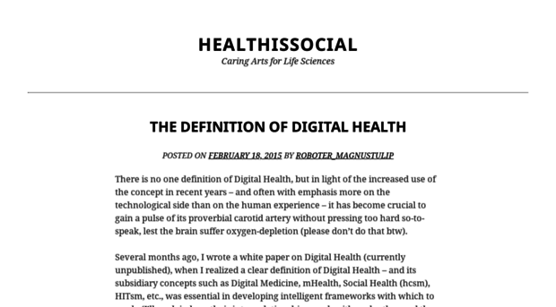 healthissocial.com