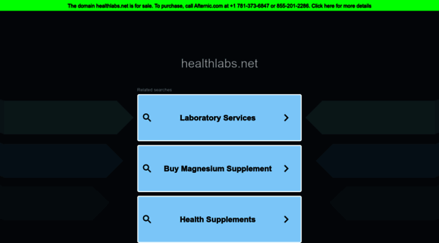 healthlabs.net