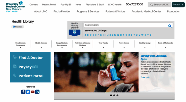 healthlibrary.umcno.org