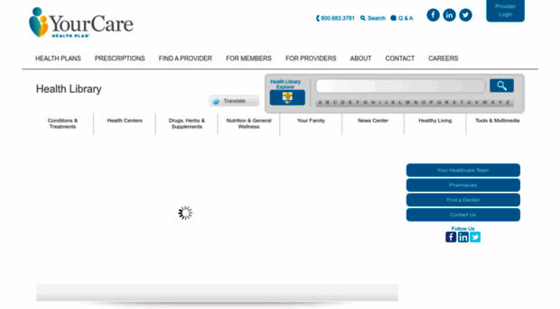 healthlibrary.yourcarehealthplan.com