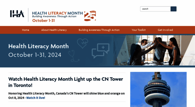 healthliteracymonth.org