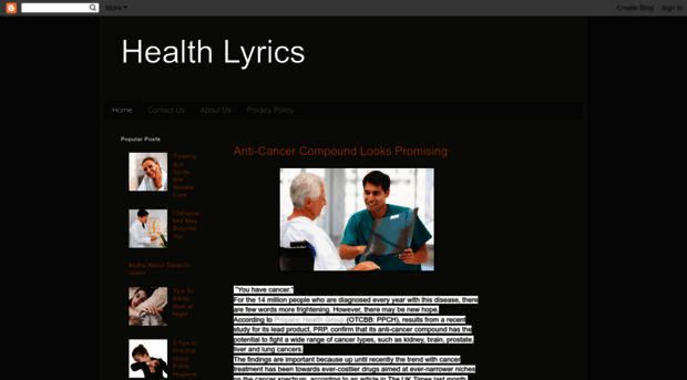 healthlyrics.blogspot.com