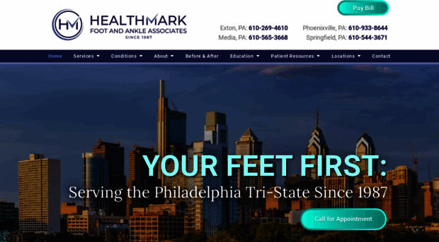 healthmarkfootandankle.com