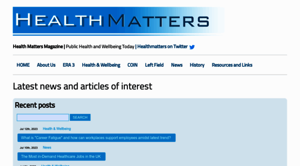 healthmatters.org.uk