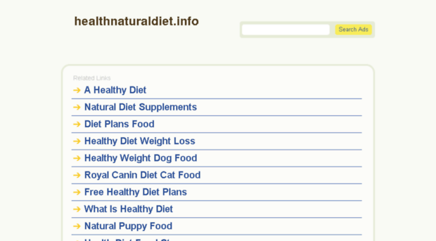 healthnaturaldiet.info