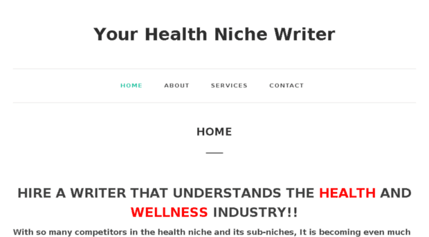 healthnichewriter.com