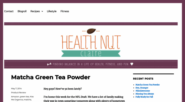 healthnutclaire.com