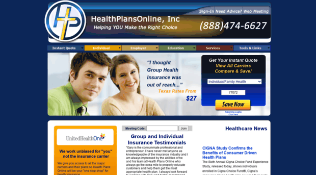 healthplansonline.com