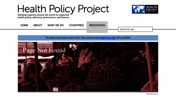 healthpolicyproject.com