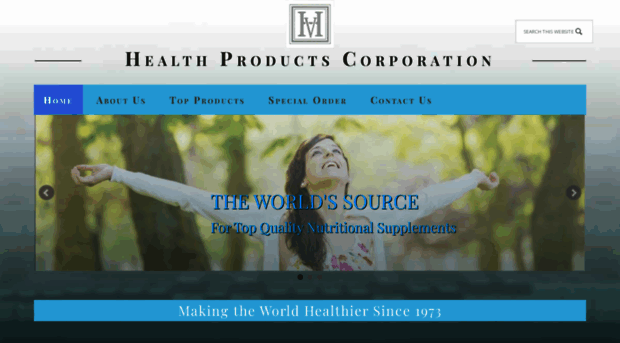 healthproductscorporation.com