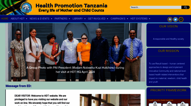 healthpromotiontanzania.org