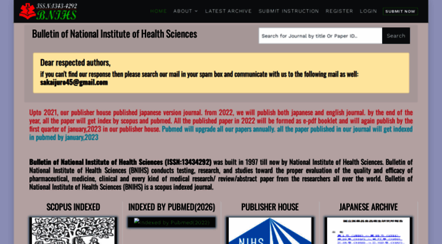 healthsciencesbulletin.com