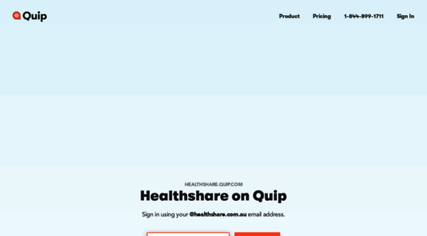 healthshare.quip.com