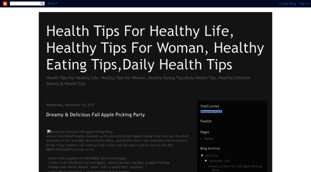 healthtipsforhealthylife.blogspot.in
