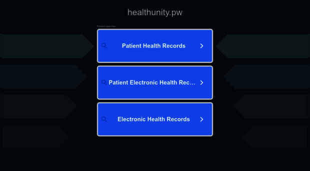 healthunity.pw