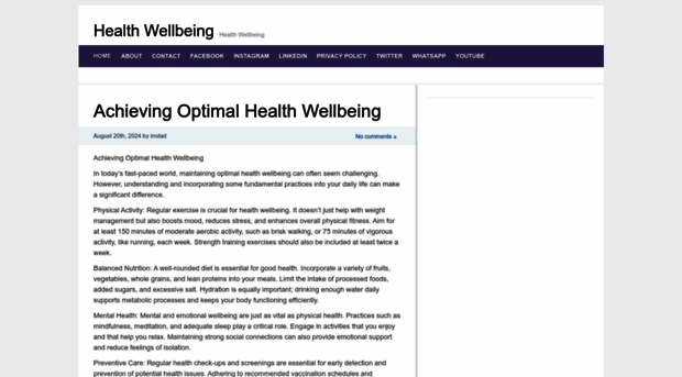healthwellbeing.cf