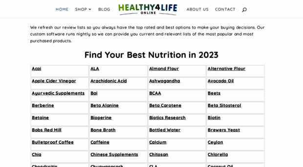 healthy4lifeonline.com