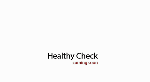 healthycheck.net