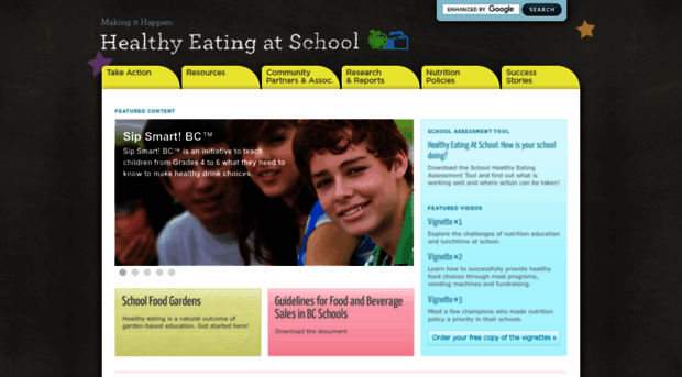 healthyeatingatschool.ca