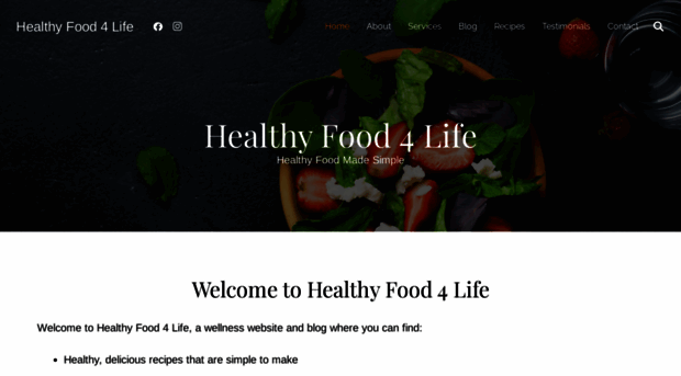 healthyfood4life.com