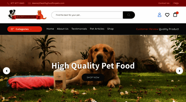 healthyfoodforpets.com