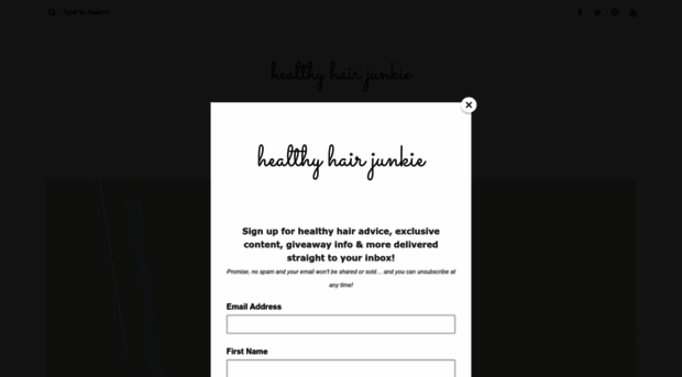 healthyhairjunkie.com