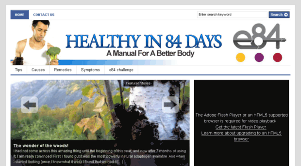 healthyin84days.com