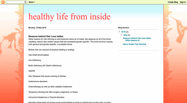 healthylifefrominside.blogspot.com