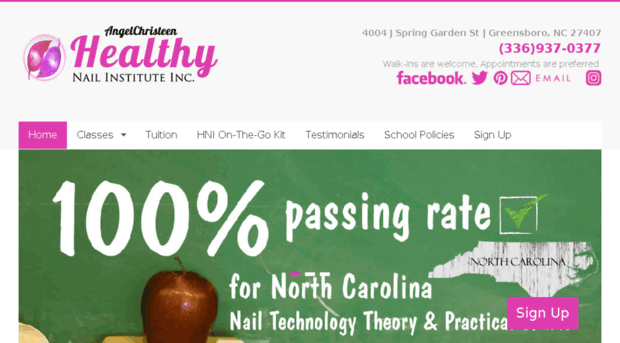 healthynailinstitute.com