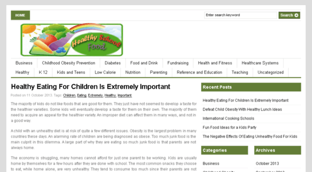 healthyschoolfoodcoaltion.org