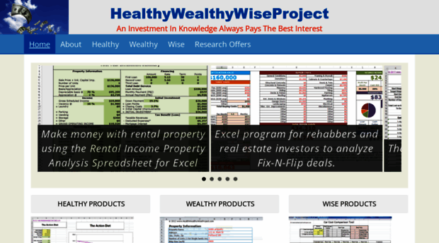 healthywealthywiseproject.com
