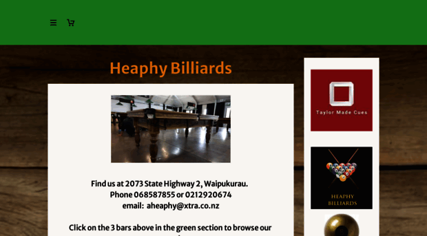 heaphybilliards.co.nz