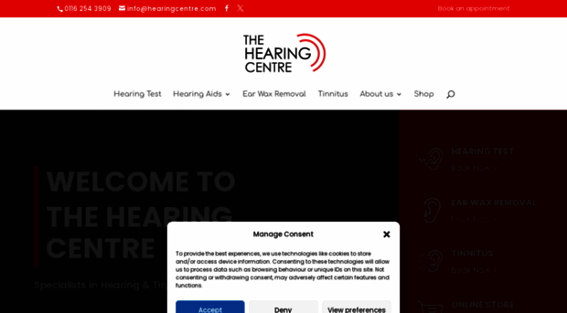 hearingcentre.com