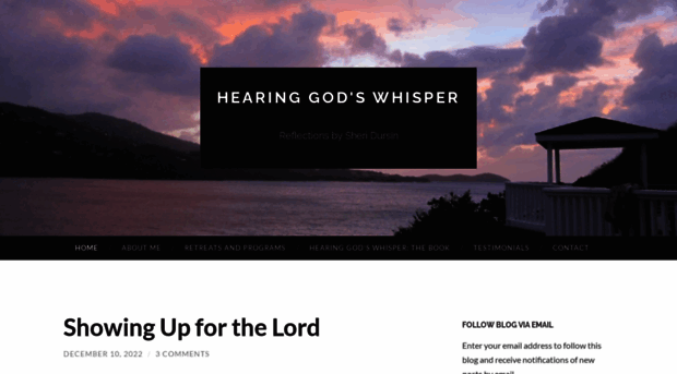 hearinggodswhisper.com