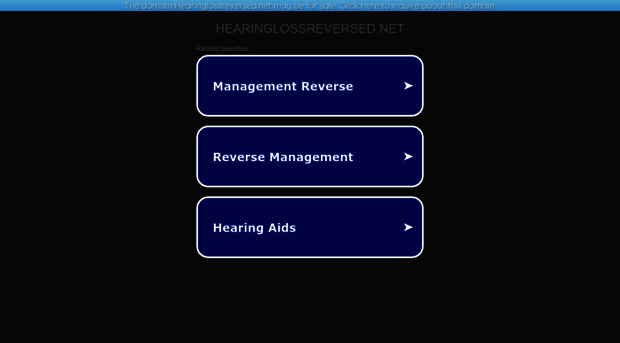 hearinglossreversed.net