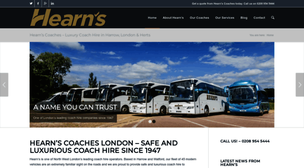 hearns-coaches.co.uk