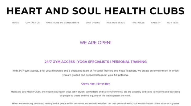 heartandsoulhealthclubs.com.au