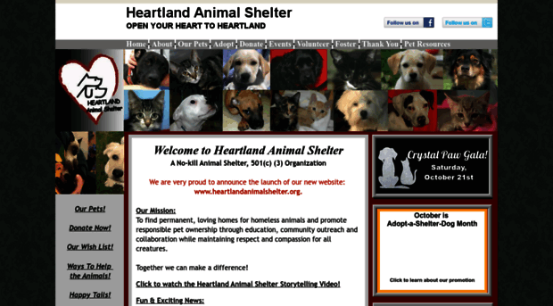 heartlandanimalshelter.net