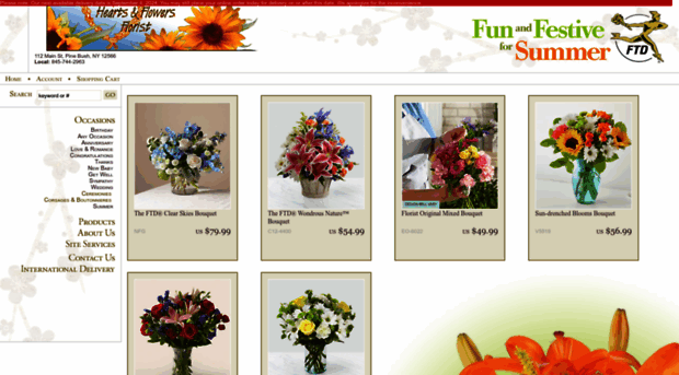 heartsandflowersflorist.net