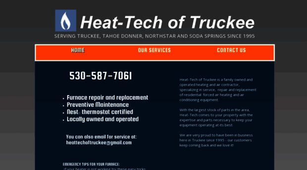 heat-tech.com - Heat Tech Truckee - Heat Tech