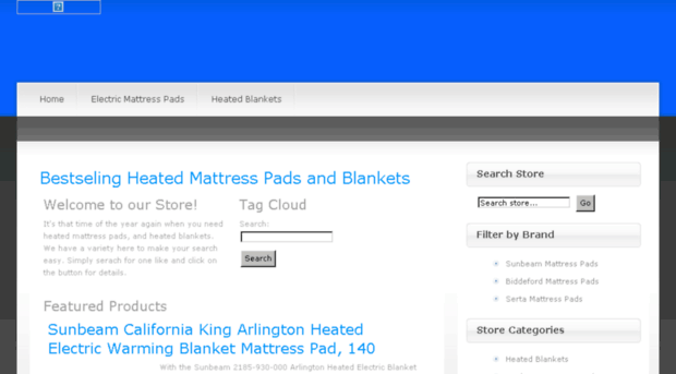 heated-mattress-pad.com