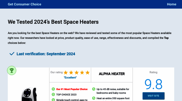 heater.consumereviewsguide.com