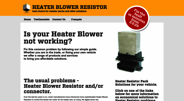 heaterblowerresistor.co.uk