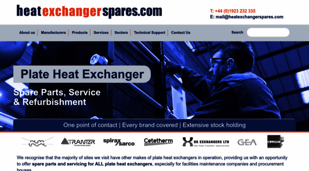 heatexchangerspares.com