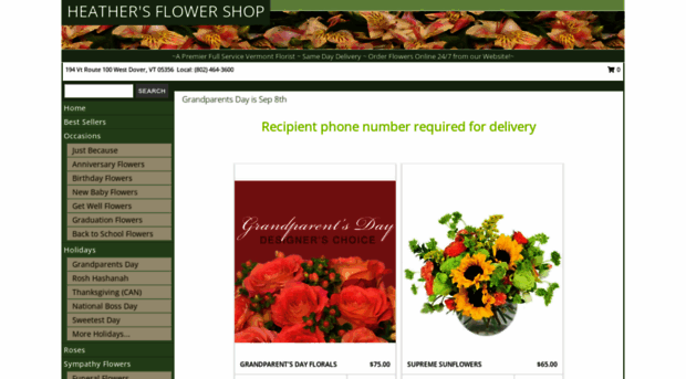 heathersflowershop.com