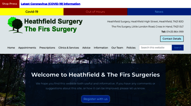 heathfieldsurgeries.nhs.uk