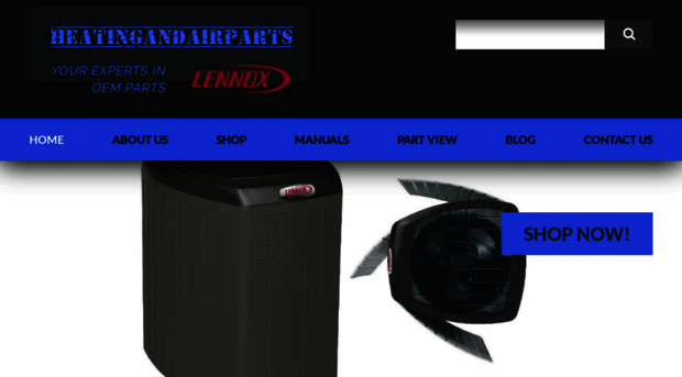 heatingandairparts.com