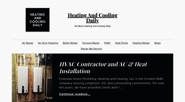 heatingandcoolingdaily.com