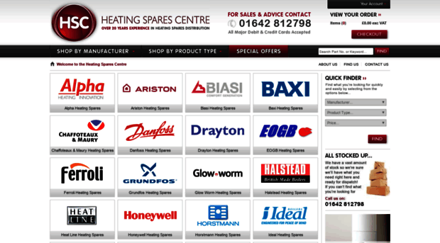 heatingsparescentre.co.uk